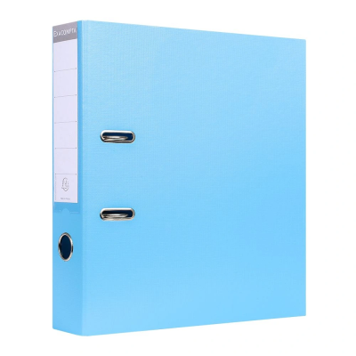 Папка-регистратор, A4, 70 мм, ПВХ, голубой