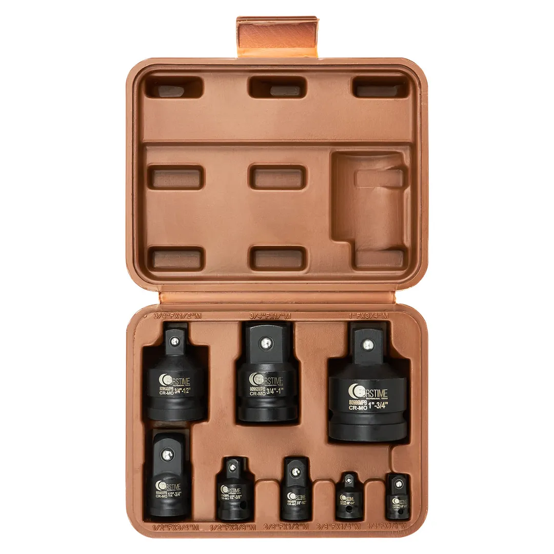 Набор ударных адаптеров 8 пр FORSTIME FT-4089MPB