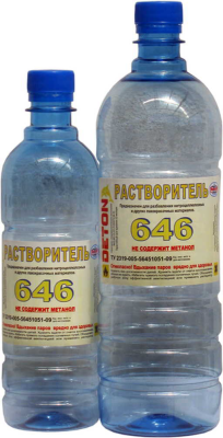 Растворитель 646 0,5 л DETON DTN-S70168