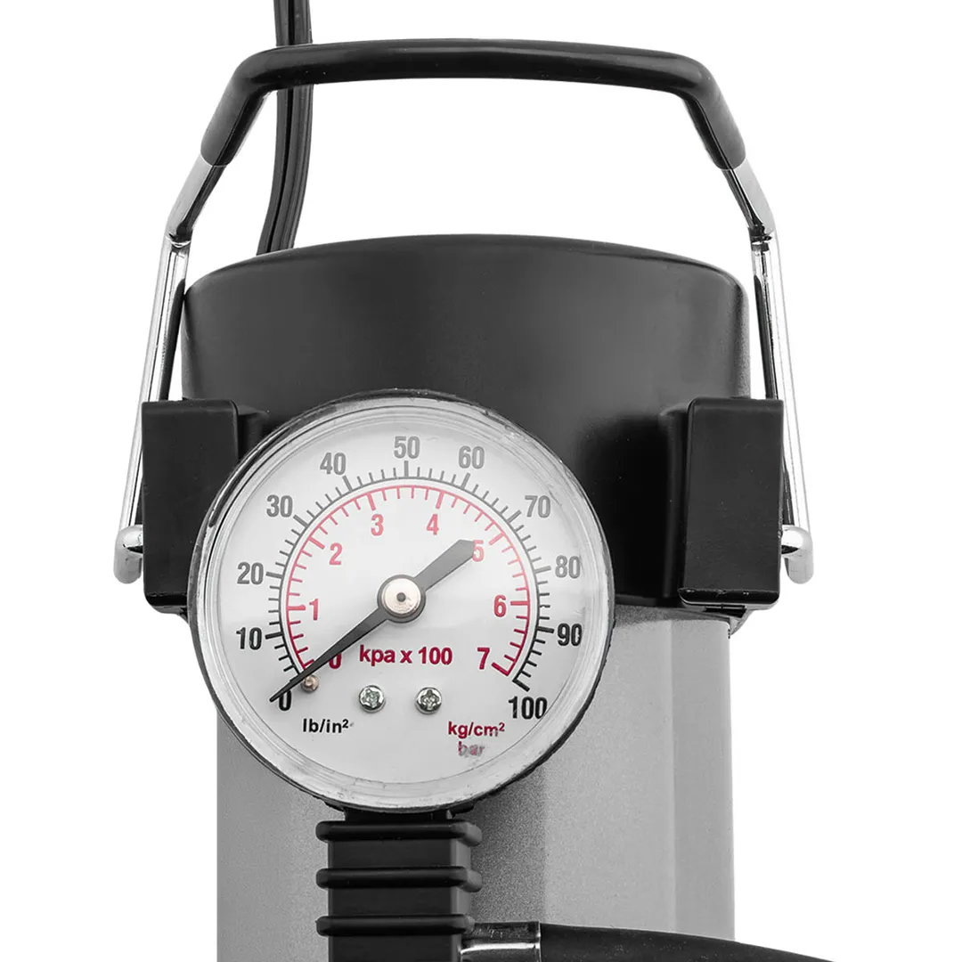 Компрессор автомобильный поршневой с аналоговым манометром, 12В, 10А, 30л/мин, 7бар, в сумке Scheppach Sch-580