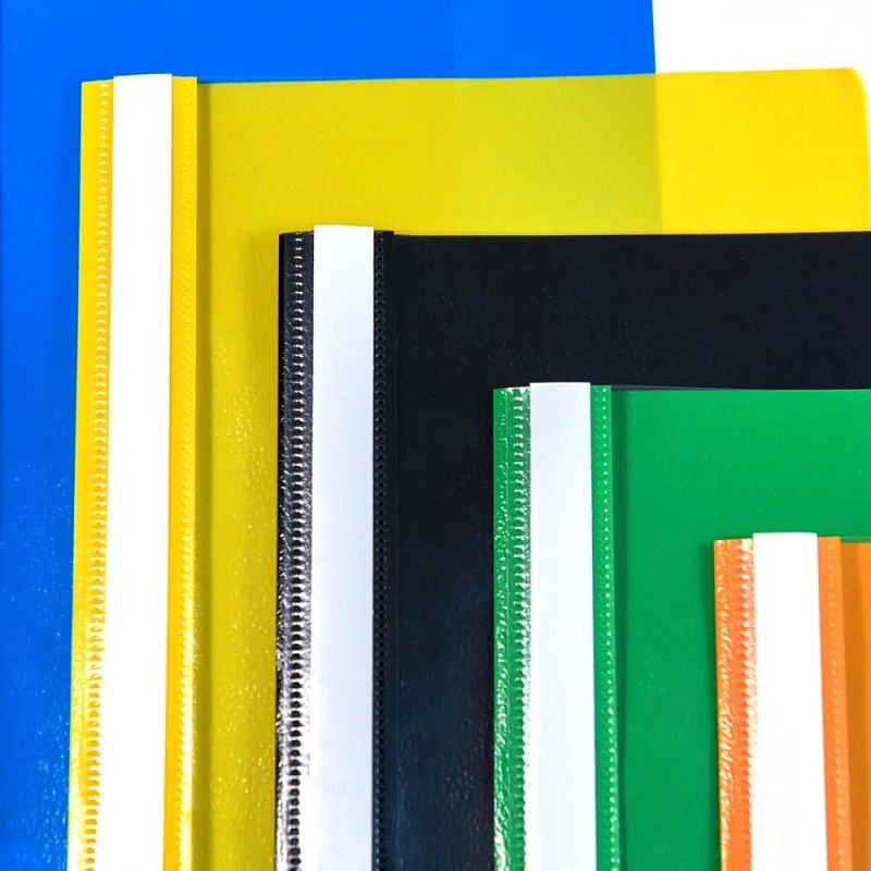 Папка-скоросшиватель "Panta Plast", А4, черный