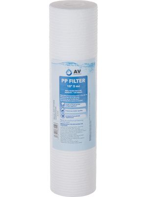 Картридж из вспененного полипропилена 10" 5 микрон AV Engineering AVE119P1005A