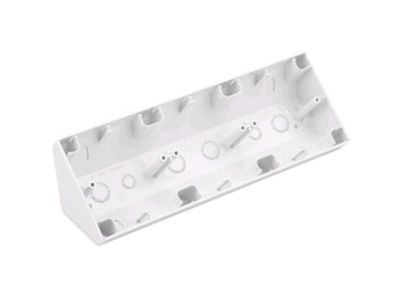 Коробка распаечная (монтажная) угловая КУ-443 (224х82х57,5мм) Bylectrica КУ-443