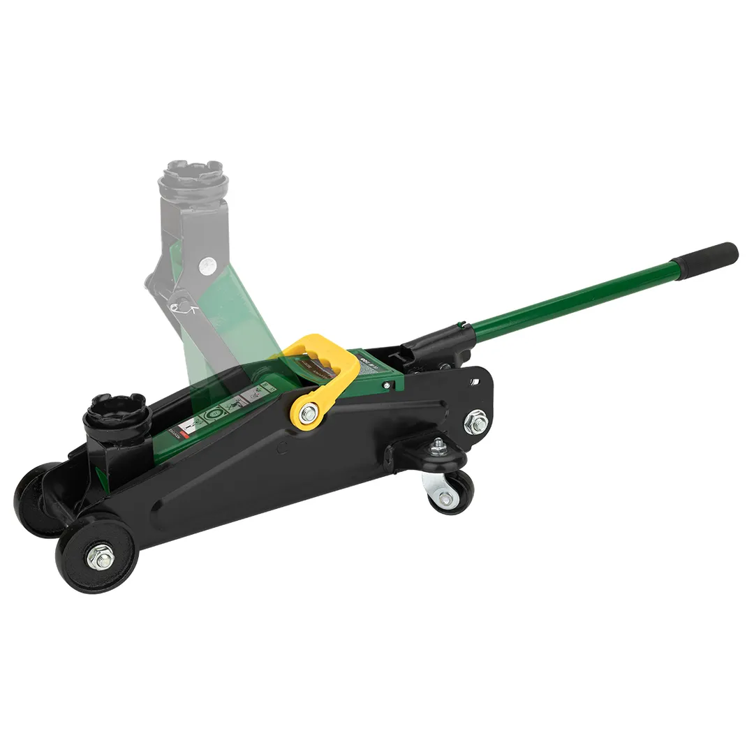 Домкрат подкатной гидравлический с усиленным корпусом ''Profi'' 2т+чехол для хранения, 135-310 мм, RockForce RF-TA820011