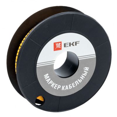 Маркер кабельный 1,5 мм2 "1" (1000 шт,) (ЕС-0) EKF PROxima plc-KM-1.5-1