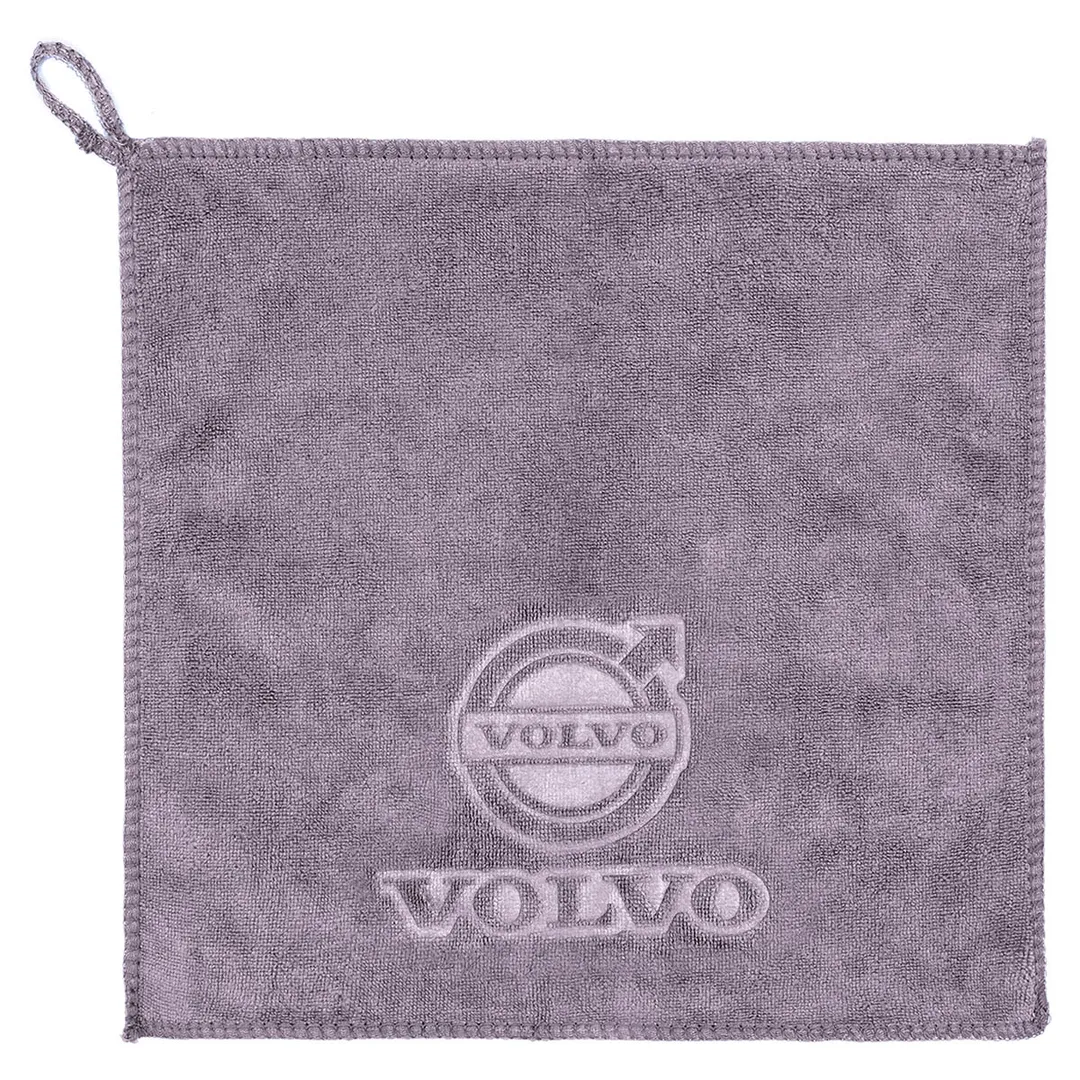 Салфетка чистящая микрофибра с логотипом 30*30 см 3 шт/уп Forsage F-NHE33 VOLVO