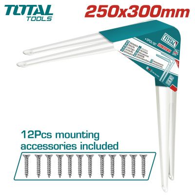 Набор полочных кронштейнов 25х30 см TOTAL TSB11012
