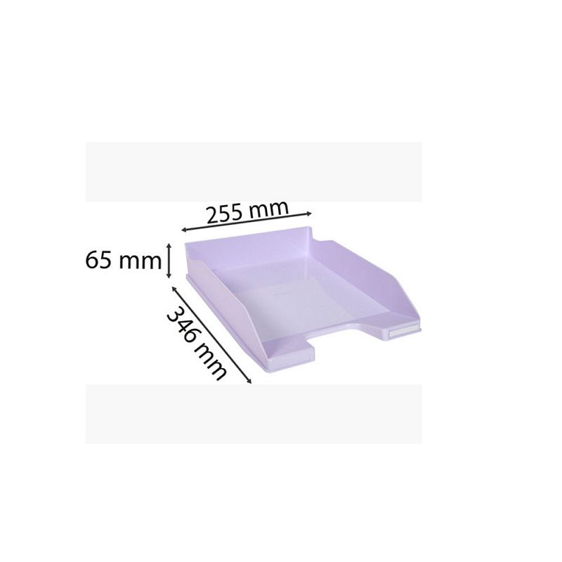 Модуль для бумаги горизонтальный "Aquarel", лиловый