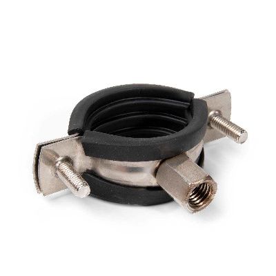 Хомут трубный из нержавеющей стали, 10 шт ТХ (INOX)-1/2" Fortisflex 82150