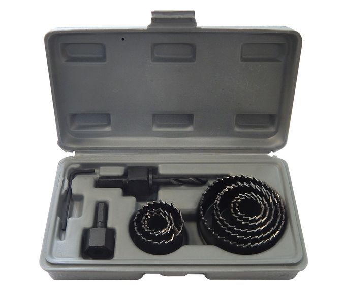 Набор пил кольцевых по дереву и пластику 11 пр. Forsage F-HS11