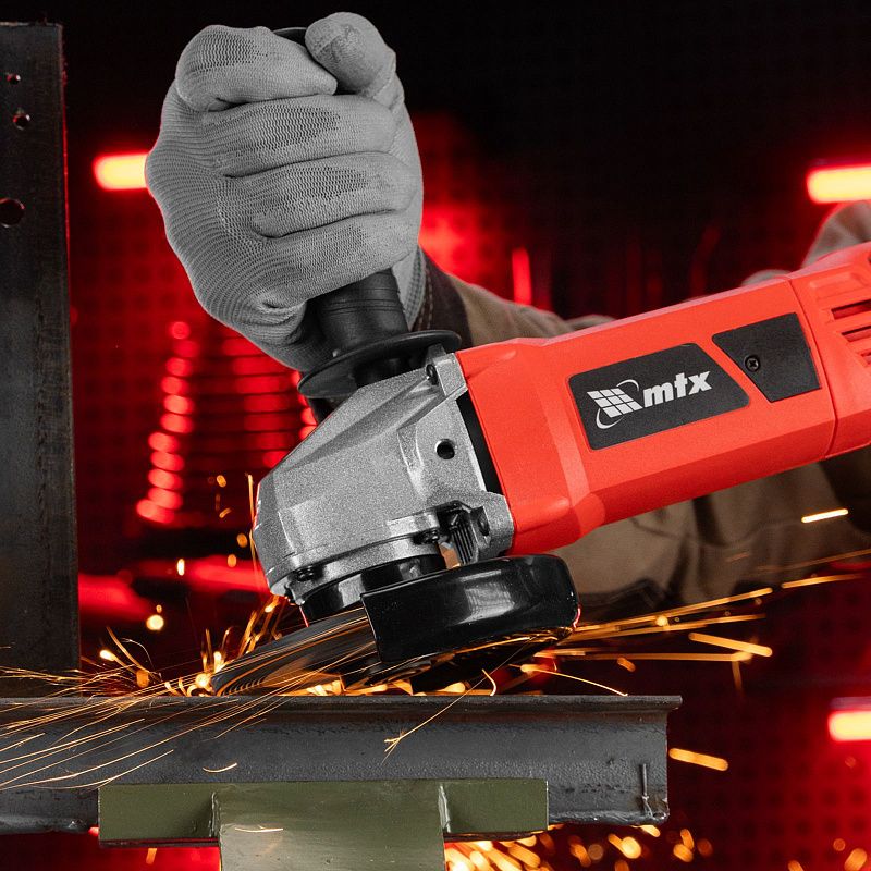 Машина шлифовальная угловая MAG125-1200, 1200 Вт, 125 мм, 12000 об/мин MTX 26982