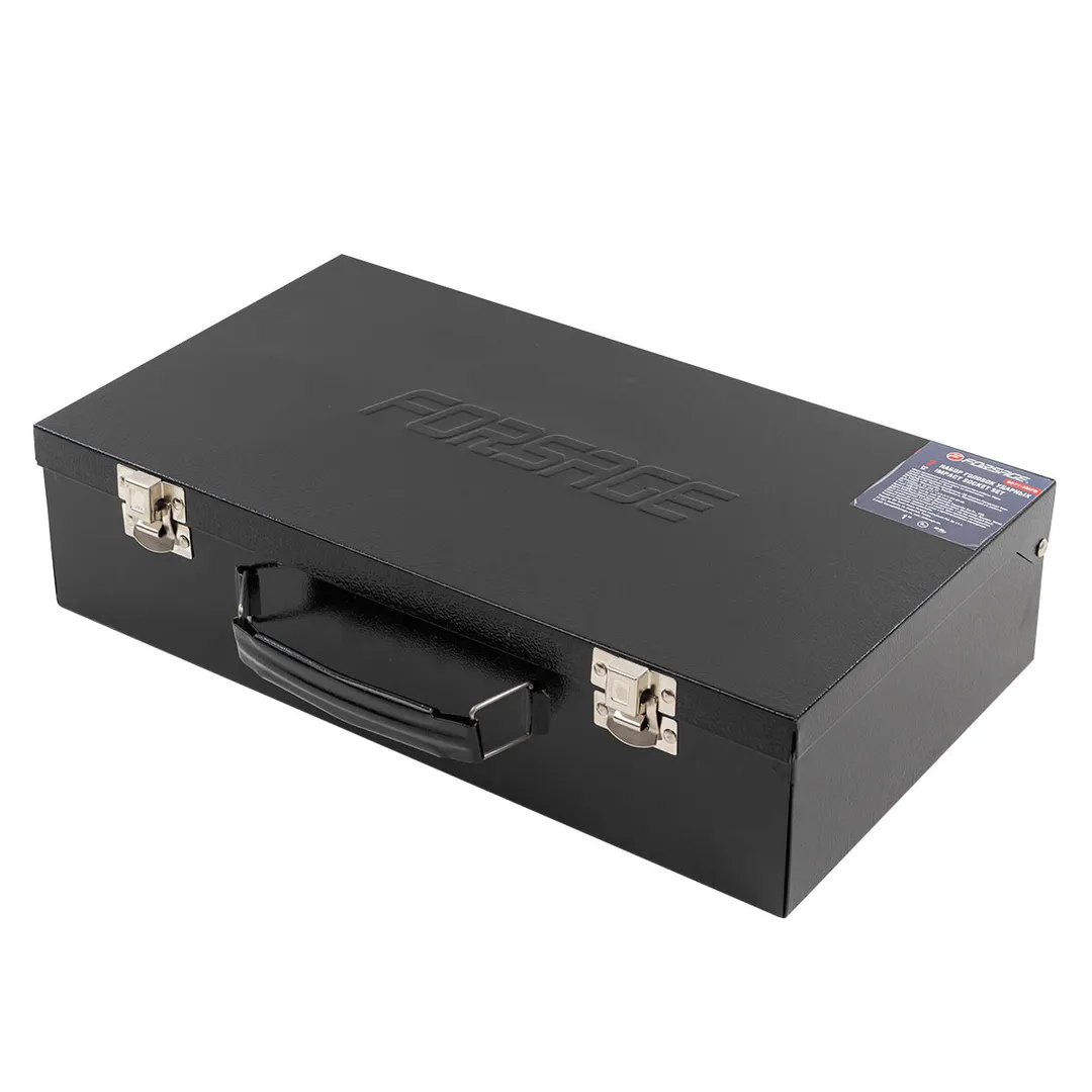 Набор головок ударных 1" 7 пр., 6-гр., 46, 50, 55, 60, 65, 70, 75 мм Forsage F-8071-5MPB