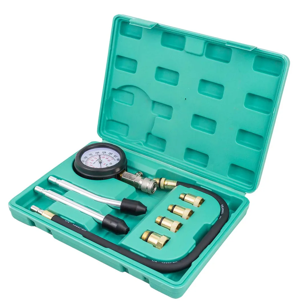 Индикатор компрессии бензинового двигателя 8 пр. 0-20Bar FORSandTUNE FORSandTUNE-908G1