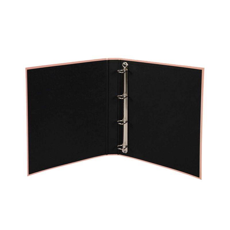 Папка на кольцах "Aquarel", 4 кольца, персиковый