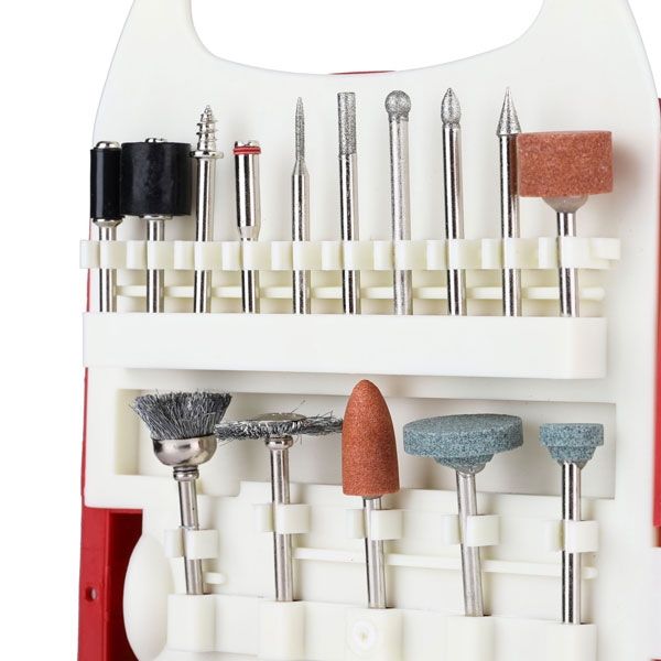 Набор принадлежностей для гравировальных машин, 71 предмет, пластиковый кейс PIT ASET11-0071