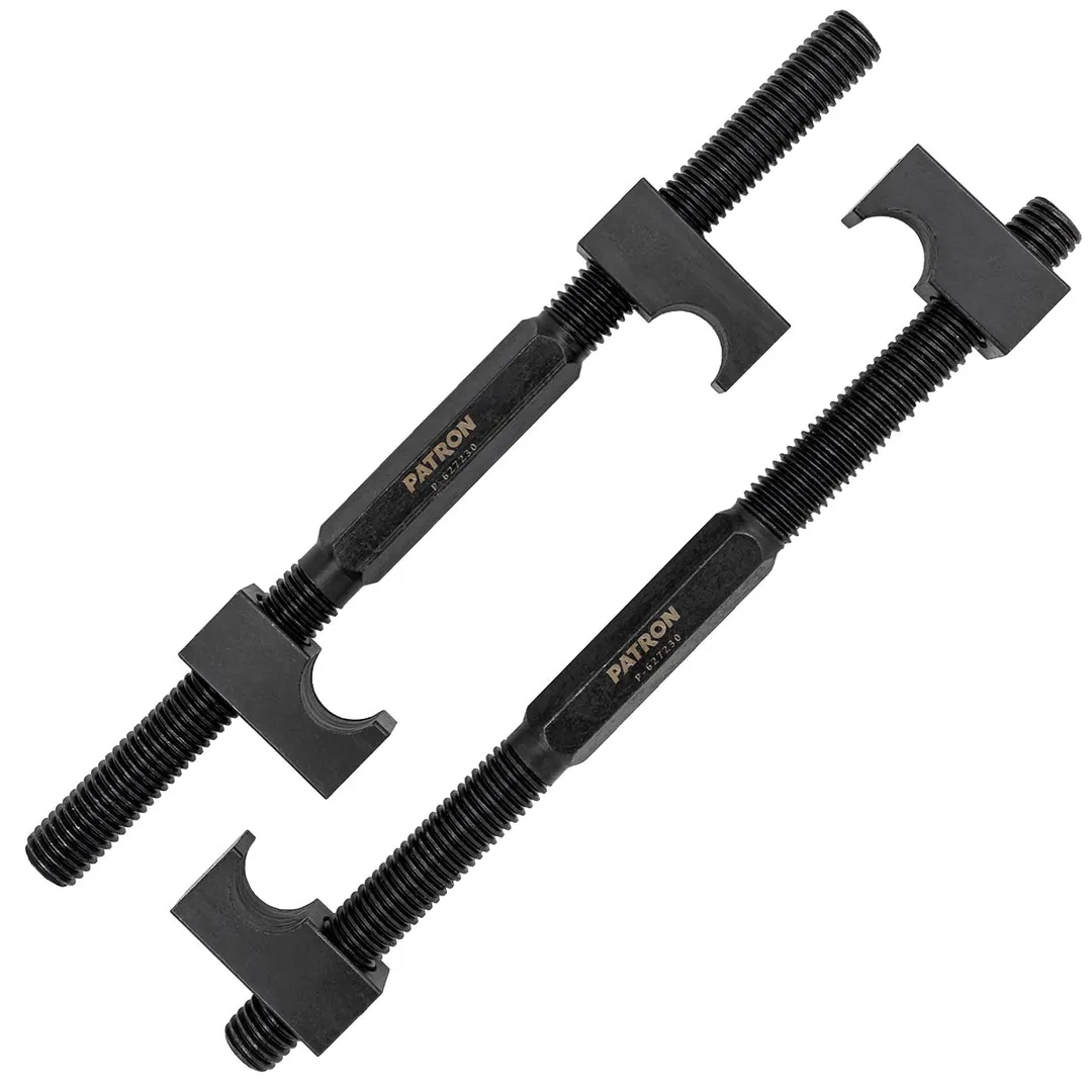 Съемник пружин двухзахватный L-230 мм, 2 шт PATRON P-627230