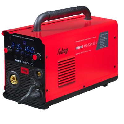 Сварочный полуавтомат IRMIG 180 SYN LED с горелкой Fubag 646403