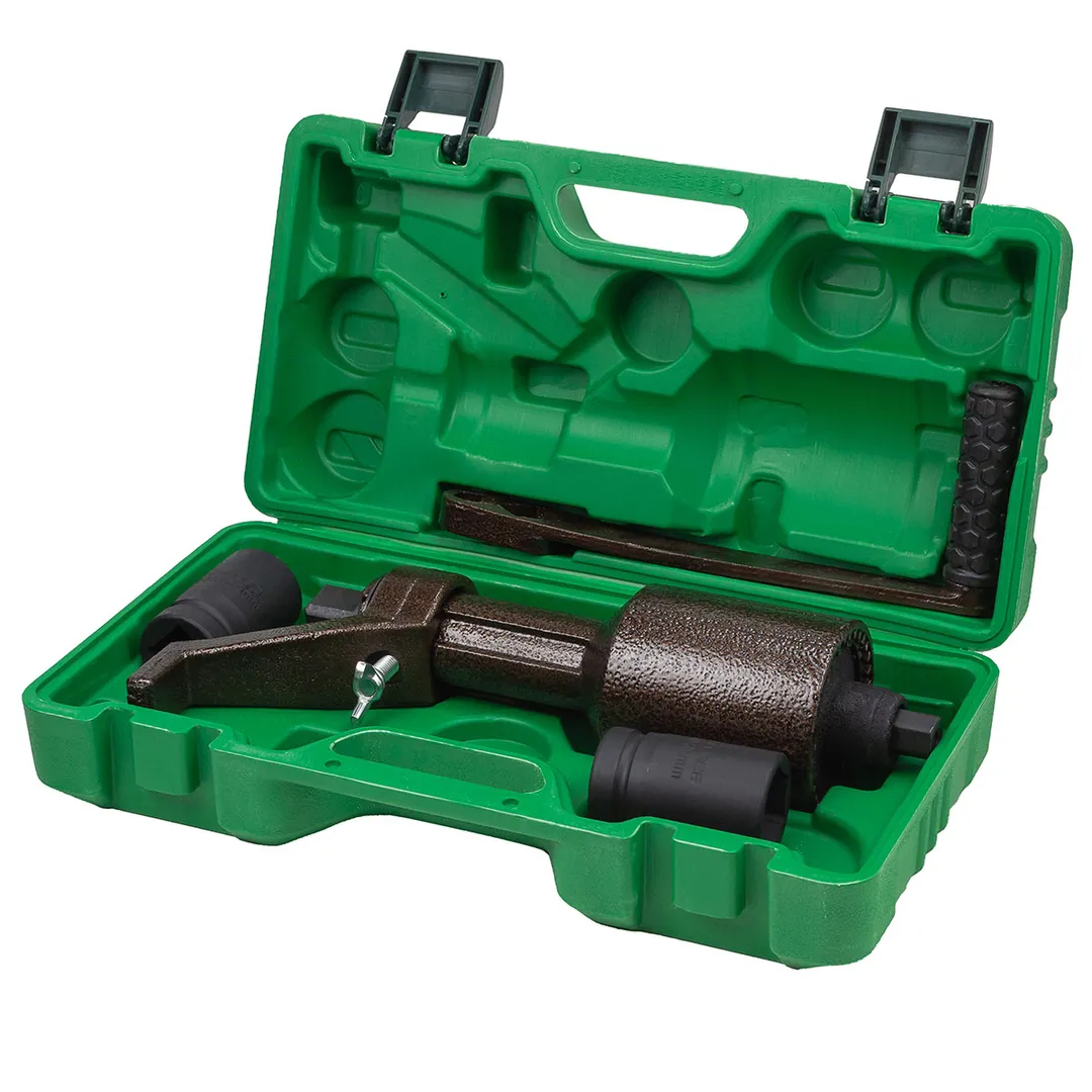 Гайковерт ручной с редуктором 1", головки 32, 33 мм, L330 мм, передаточное число 1:1/1:4.2/1:64, 6800 Н/м RockForce RF-3411393 HS