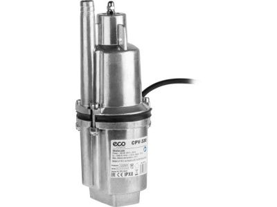 Насос вибрационный CPV-330, 330Вт, 1300 л/ч, с питающ. пров. 10м 3х0,75 мм2, верх.забор воды ECO EC4213-1