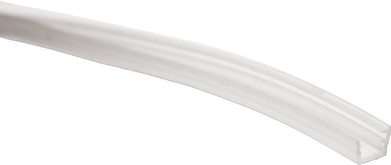 Уплотнитель силиконовый прозрачный для рамочных фасадов 8,0х3,5 мм, AKS 127734
