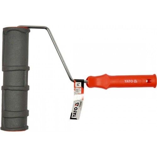 Валик структурный декоративный полиуретановый с ручкой 250х70 мм, кирпич Yato YT-51960