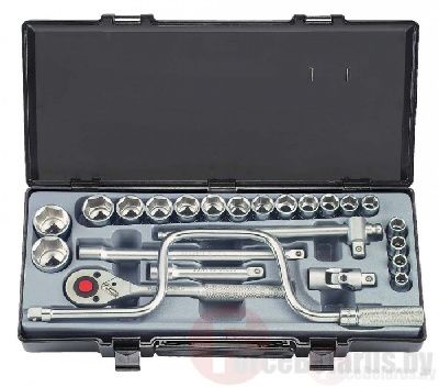 Набор инструментов 24 пр. 1/2'' 6-гр. Force 4245