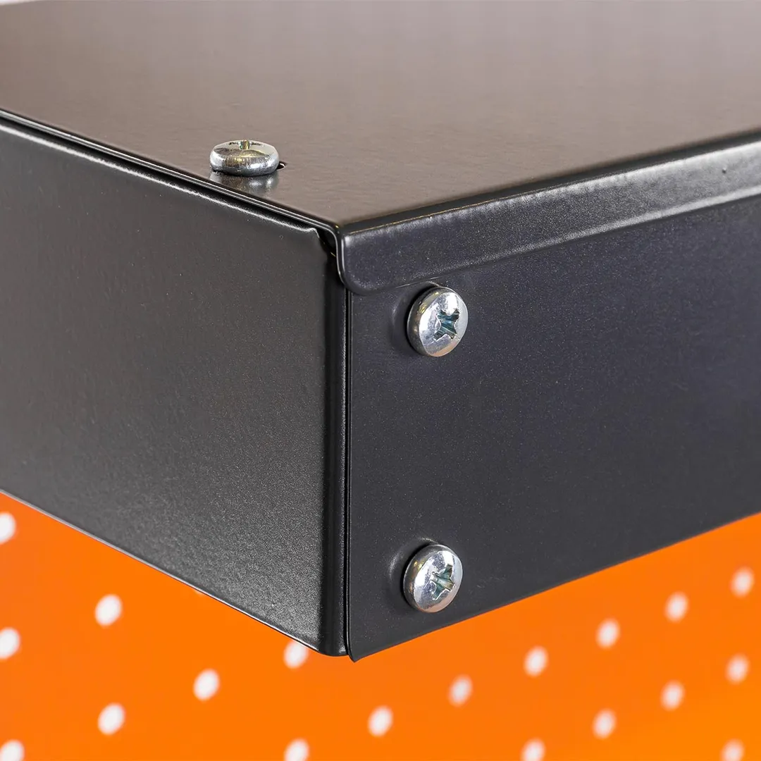 Верстак металлический 1000х400х1400 мм с двумя выдвижными полками Forsage F-WT00306