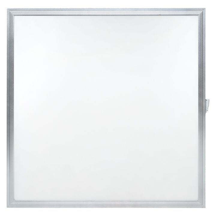 Панель светодиодная тонкая (ДВО) ЛУО-4007-L 36Вт 4000К IP40 серебро без драйвера 595х595 EKF Basic LPS-4007-L-36-4000