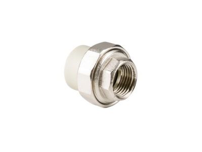 Американка ПП, внутренняя резьба 32х1", серая РосТурПласт 15518