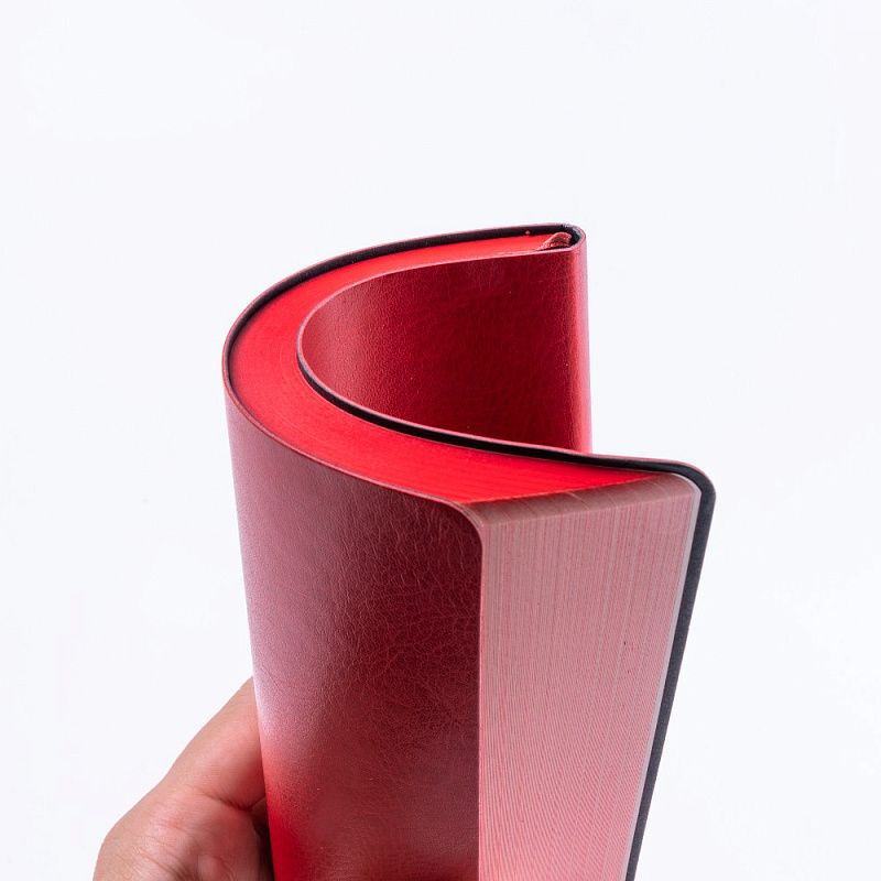 Ежедневник недатированный Acar "Lotce", A5, 272 страницы, красный