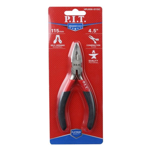 Плоскогубцы мини комбинированные ADVANCE HPLR06-0115C, 115 мм, CR-V, 63HRC, пружина PIT HPLR06-0115C