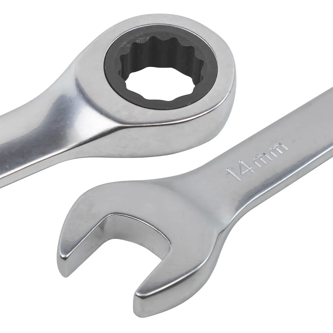 Набор ключей трещоточных 8-19 мм, 9 пр. DISEN DSD1513