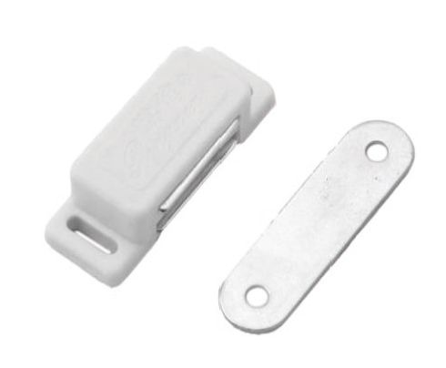 Защелка магнитная мебельная малая чёрная, упак 5 шт., AKS 57253