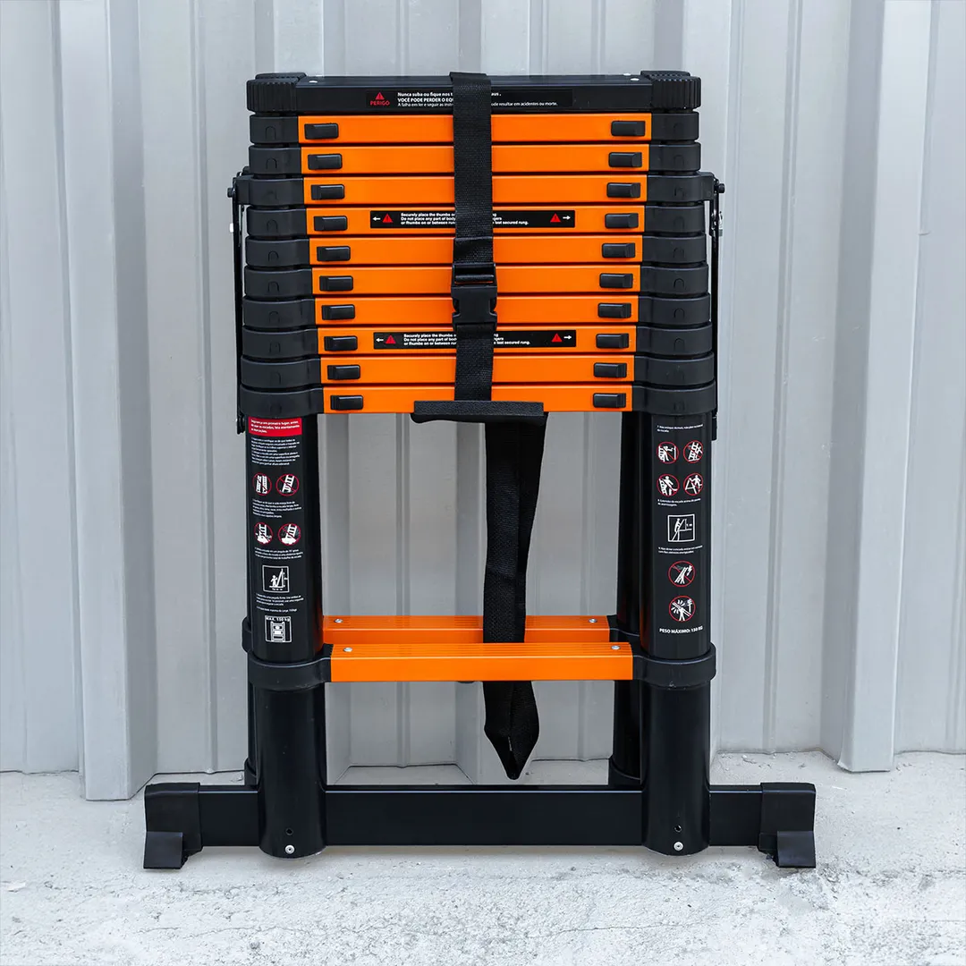 Стремянка телескопическая алюм. бытовая 3.5 м, 12+12 ступ. ISMA ISMA-UP350-2