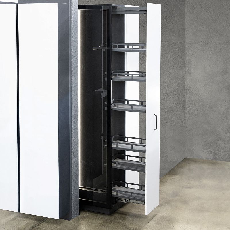 Выдвижная колонна-карго 400 FOCUS, графит PRIME by AKS 114071