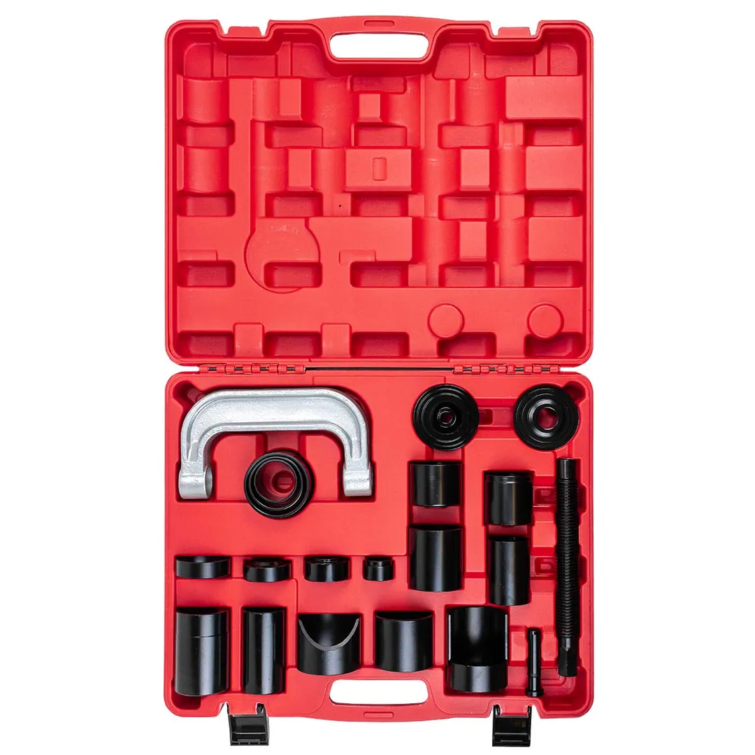 Съемник сайлентблоков и подшипников с комплектом оправок, набор 21 пр JBC JBC-921T2