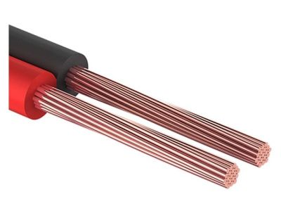 Кабель акустический ШВПМ 2х0,75 мм2 красно-черный, бухта 100 м PROCONNECT 01-6104-6