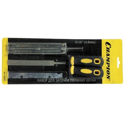 Набор для заточки пильных цепей DELUXE Pro 4,8 Champion C6551