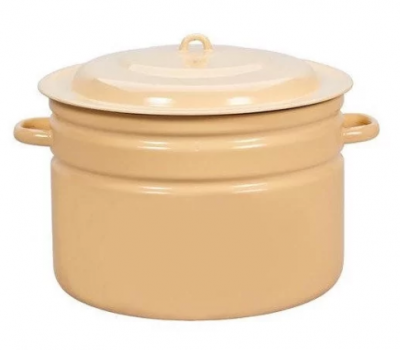 Кастрюля эмал 12,5л Стальэмаль 2с300