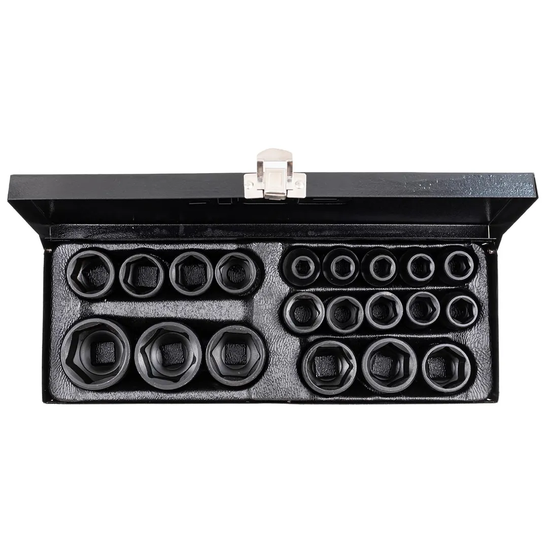 Набор ударных головок 8-32 мм 20 пр, 1/2'' 6-гр JCB JCB-4203-5MPB