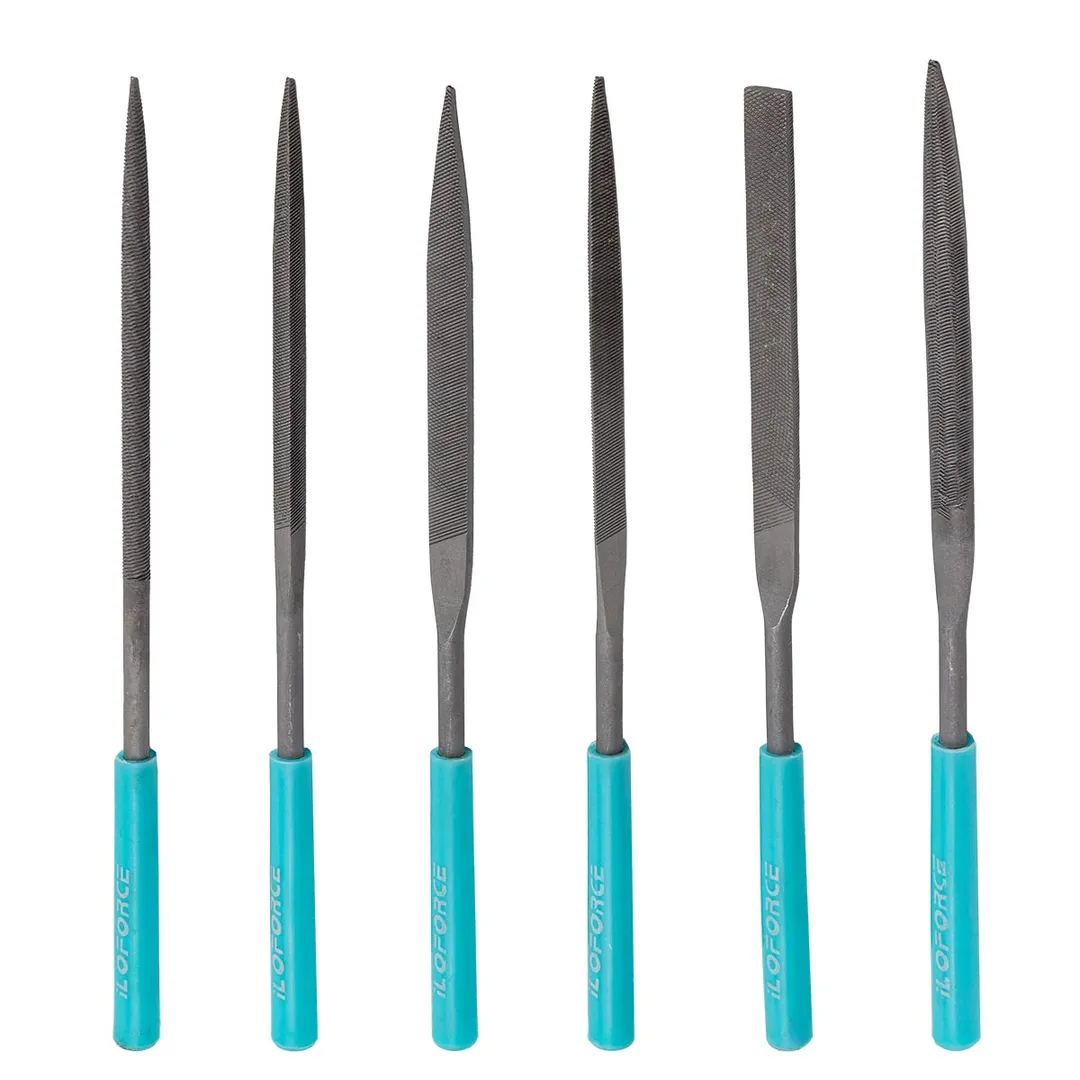 Набор надфилей разнопрофильных 160 мм, 6 пр. ILOforce IF-6161