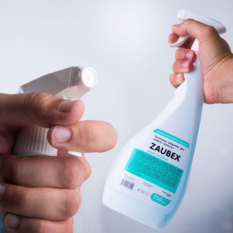 Средство для мытья окон и стекла "Zaubex", 750 мл, с триггером