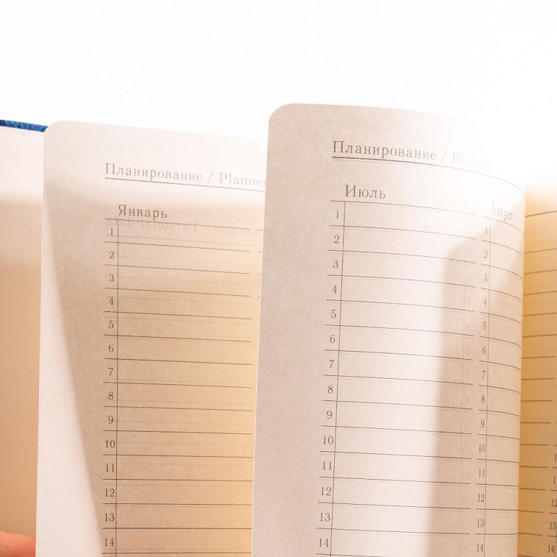 Ежедневник недатированный Acar "Nanda", A5, 272 страницы, синий