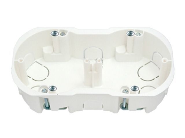 Коробка распаечная (монтажная) КМ-219 исп.1 (Для гипсокартона. Комплектуется саморезами. 146х76х45,5 мм) Bylectrica К-219 исп.1