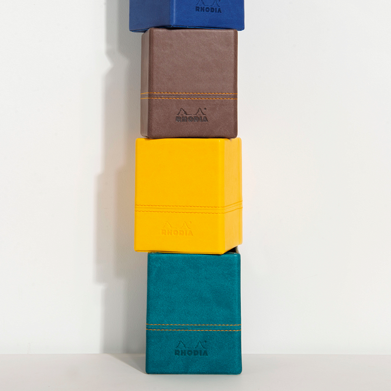 Карандашница "Rhodiarama", 80x80x110 мм, бледно-желтый