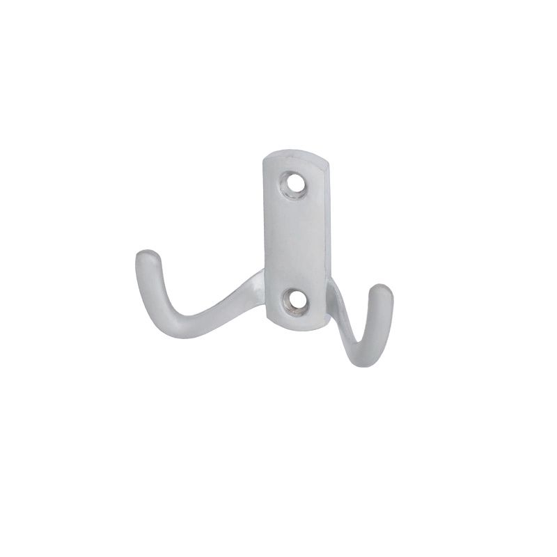 Крючок меб. двухрожковый мет. WP13 черный GRIDLI 88898