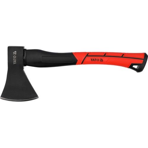 Топор 800 гр. c фиберглассовой ручкой, 385 мм., 48-58 HRC Yato YT-79975
