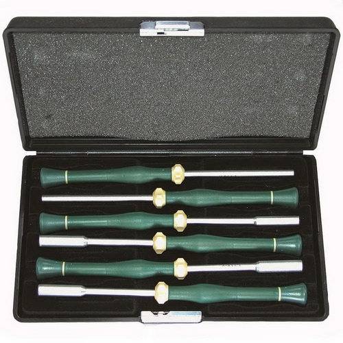 Набор ювелирных отверток HEX 3,2-5 мм 6 пр. Force 2064