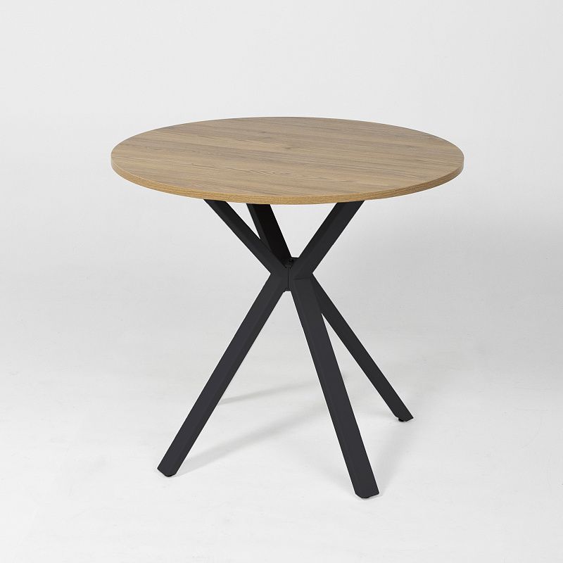 Подстолье VECTOR h714 под круглую столешницу, черный муар AKS 123194