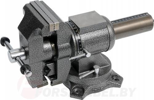 Тиски слесарные 20 кг. 125 мм. пов. 360 гр. HRC45-52 Yato YT-6506